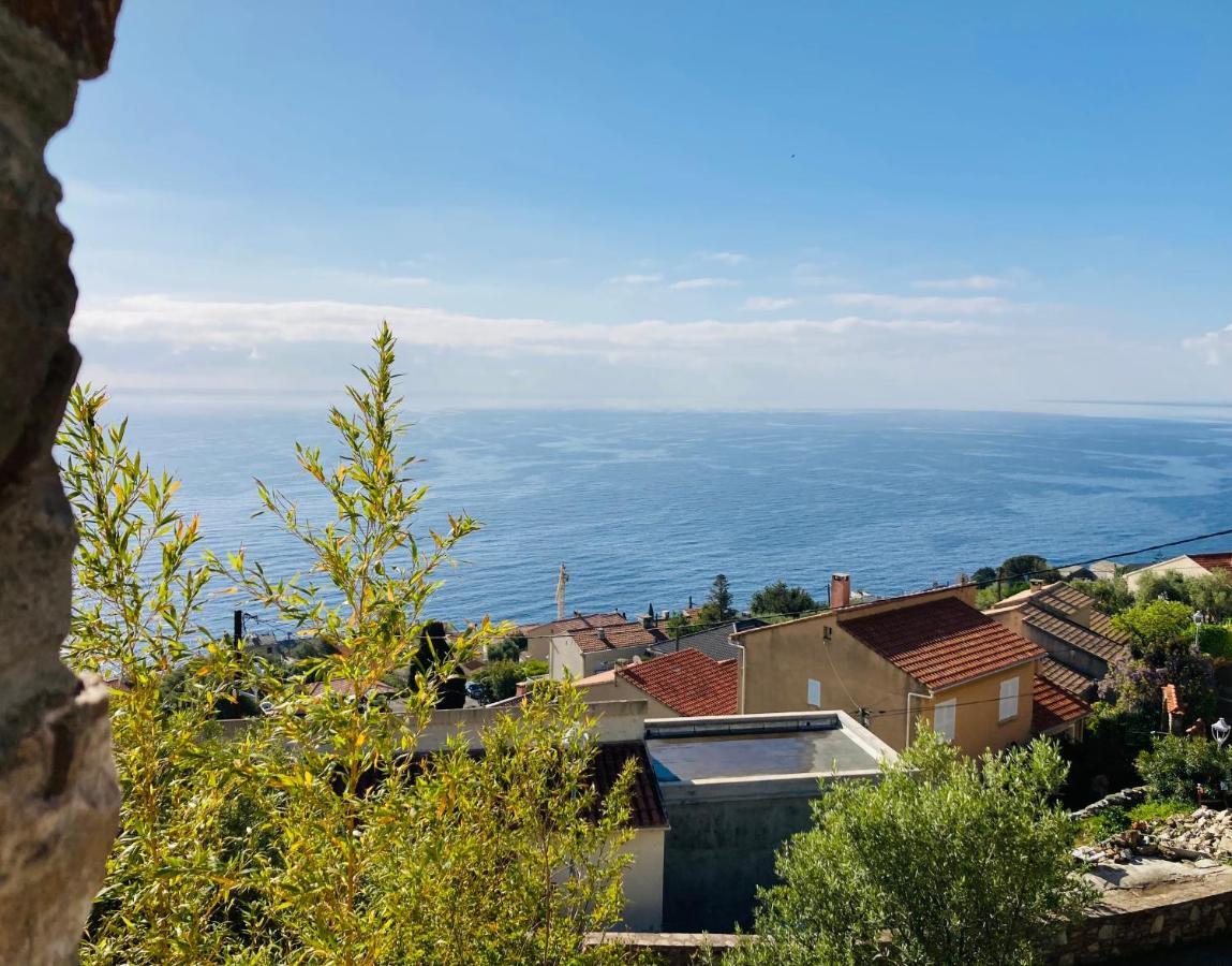 Maison Mediterraneo - Rez De Villa, Vue Imprenable Sur La Mer Pietranera Exterior foto